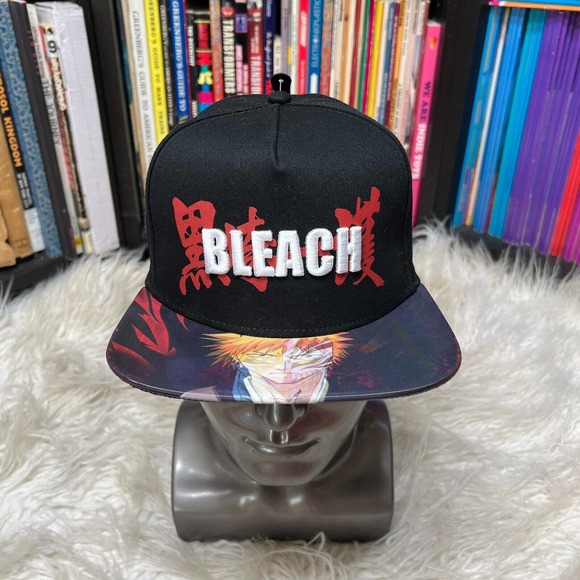 BLEACH ICHIGO KUROSAKI HOLLOW VIZARD HOLOGRAPHIC SNAPBACK HAT - Picture 1 of 7